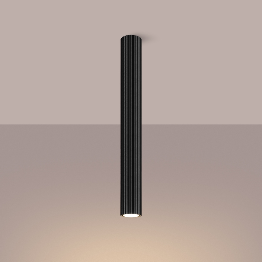 Spotlampe KARBON 1xGU10/10W/230V 60 cm sort