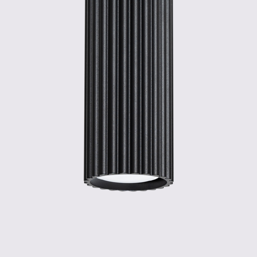 Pendel KARBON 1xGU10/10W/230V sort