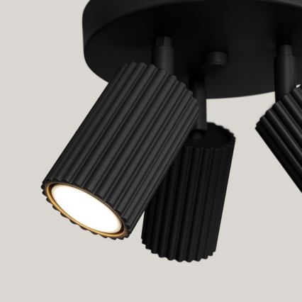 Spotlampe KARBON 3xGU10/10W/230V sort