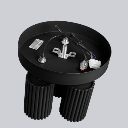 Spotlampe KARBON 3xGU10/10W/230V sort
