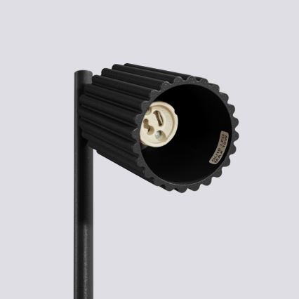 Bordlampe KARBON 1xGU10/10W/230V sort