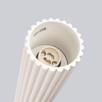 Spotlampe KARBON 1xGU10/10W/230V 20 cm cremefarvet