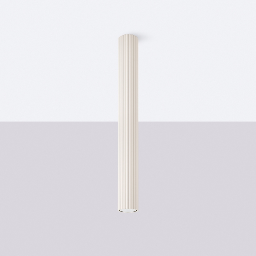 Spotlampe KARBON 1xGU10/10W/230V 60 cm cremefarvet