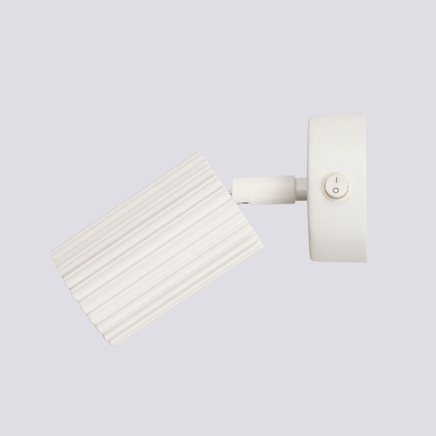 Vægspot KARBON 1xGU10/10W/230V cremefarvet