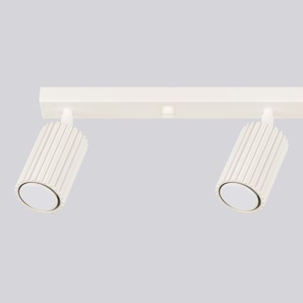 Spotlampe KARBON 4xGU10/10W/230V cremefarvet