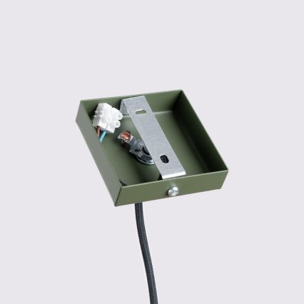 Pendel KARBON 1xGU10/10W/230V grøn