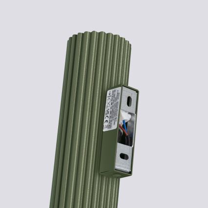 Væglampe KARBON 2xGU10/10W/230V grøn