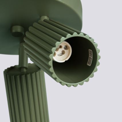 Spotlampe KARBON 3xGU10/10W/230V grøn