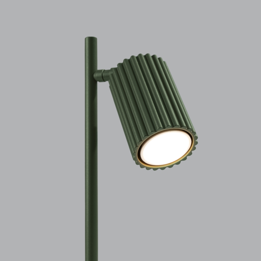Bordlampe KARBON 1xGU10/10W/230V grøn