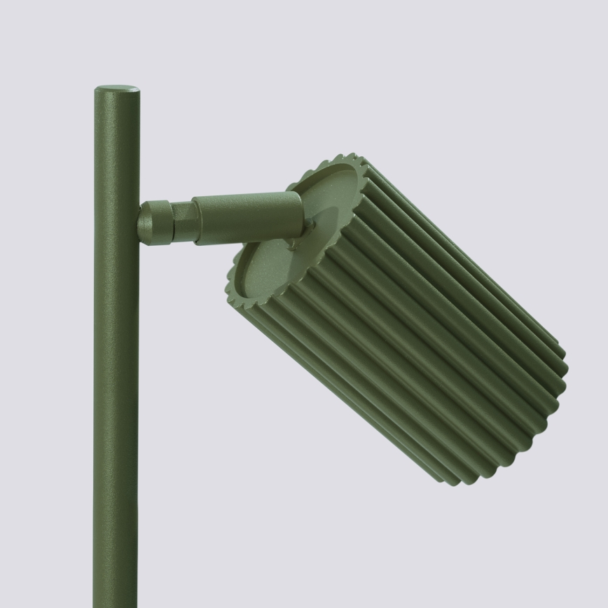 Bordlampe KARBON 1xGU10/10W/230V grøn