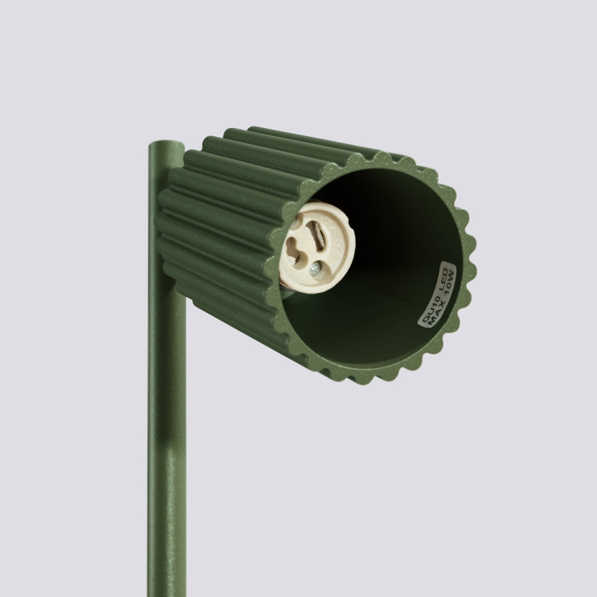 Bordlampe KARBON 1xGU10/10W/230V grøn