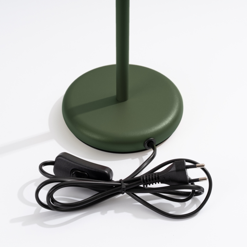 Bordlampe KARBON 1xGU10/10W/230V grøn