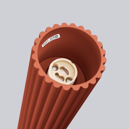 Spotlampe KARBON 1xGU10/10W/230V 10 cm rød