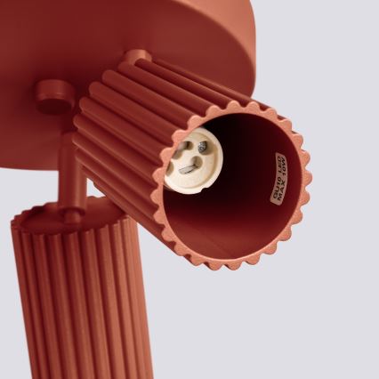 Spotlampe KARBON 3xGU10/10W/230V rød