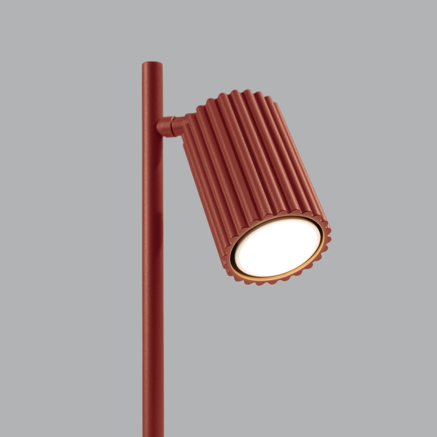 Bordlampe KARBON 1xGU10/10W/230V rød