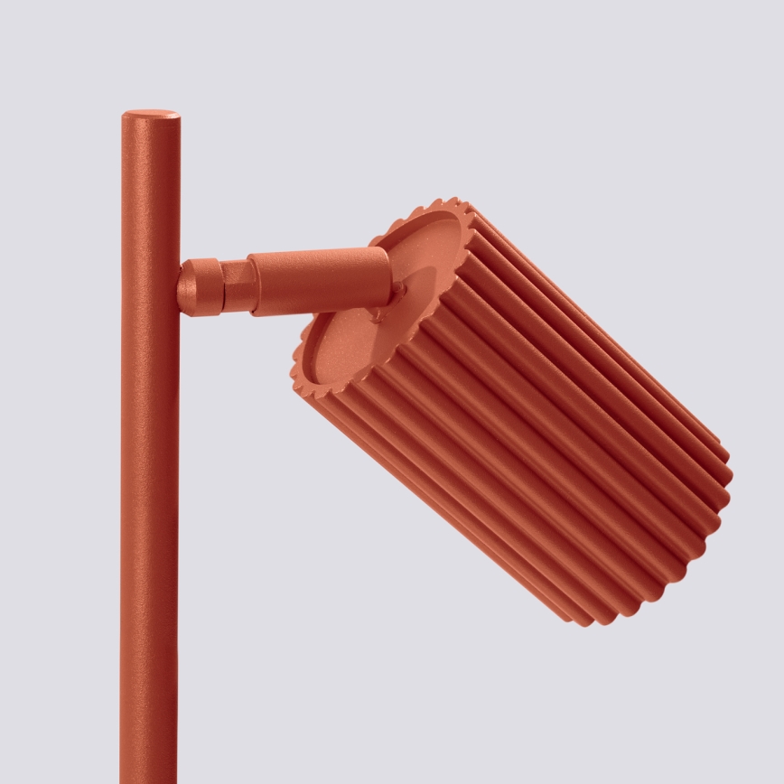 Bordlampe KARBON 1xGU10/10W/230V rød