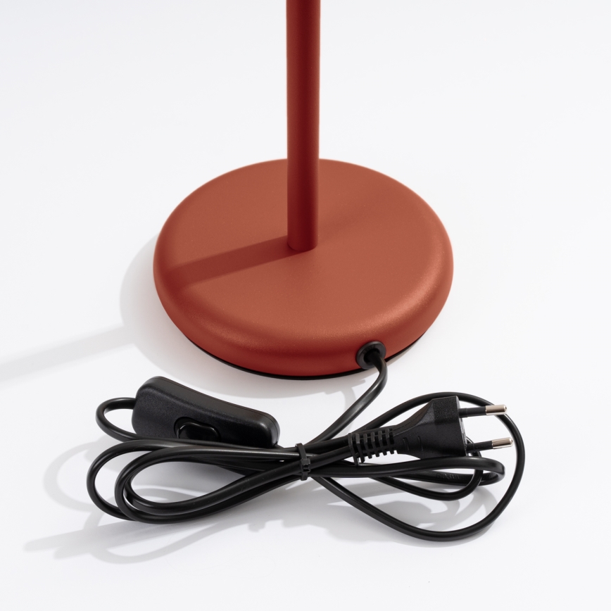 Bordlampe KARBON 1xGU10/10W/230V rød
