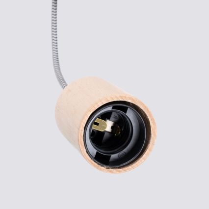 Væglampe NIMBI 1xE27/15W/230V bøg