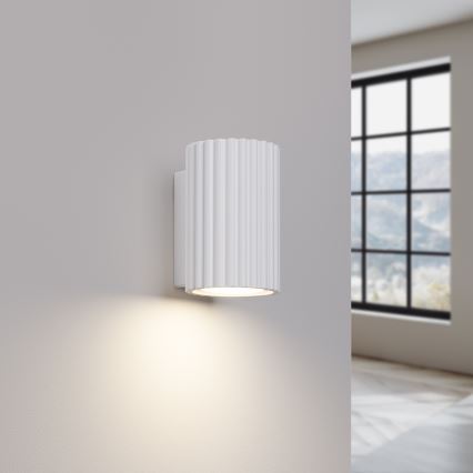 Væglampe KARBON 1xGU10/10W/230V hvid