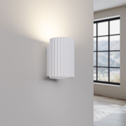 Væglampe KARBON 1xGU10/10W/230V hvid