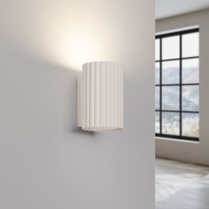 Væglampe KARBON 1xGU10/10W/230V cremefarvet