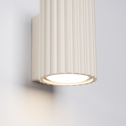 Væglampe KARBON 1xGU10/10W/230V cremefarvet