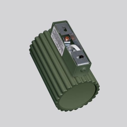 Væglampe KARBON 1xGU10/10W/230V grøn