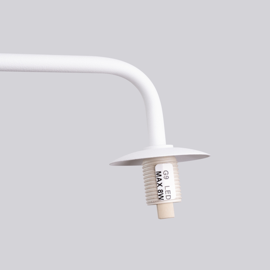 Væglampe ASTRAL 1xG9/8W/230V hvid