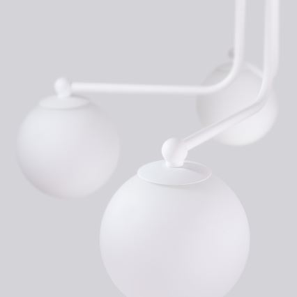 Pendellampe ASTRAL 5xG9/8W/230V hvid