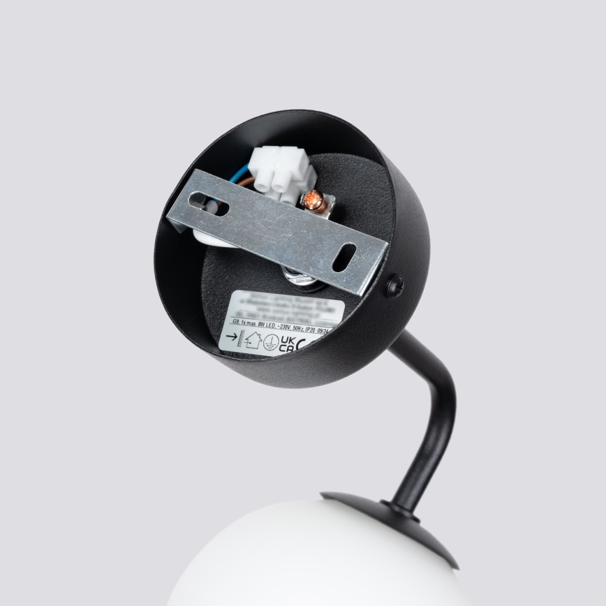 Væglampe ASTRAL 1xG9/8W/230V sort