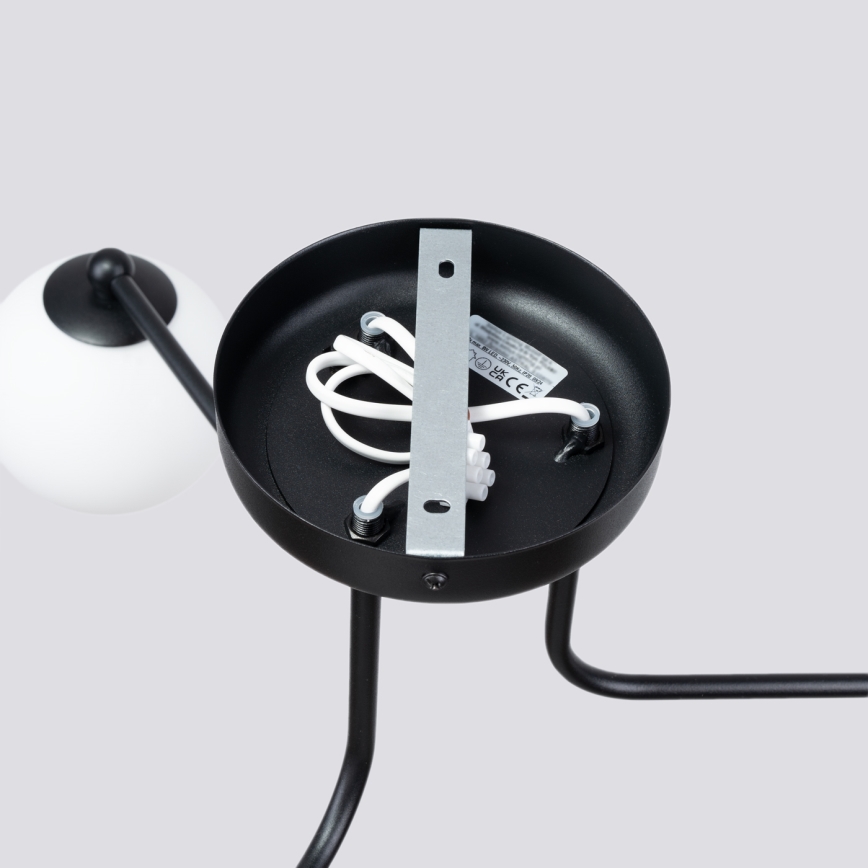 Pendellampe ASTRAL 3xG9/8W/230V sort