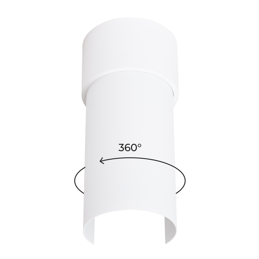 Loftlampe FLASH 1xE27/15W/230V hvid