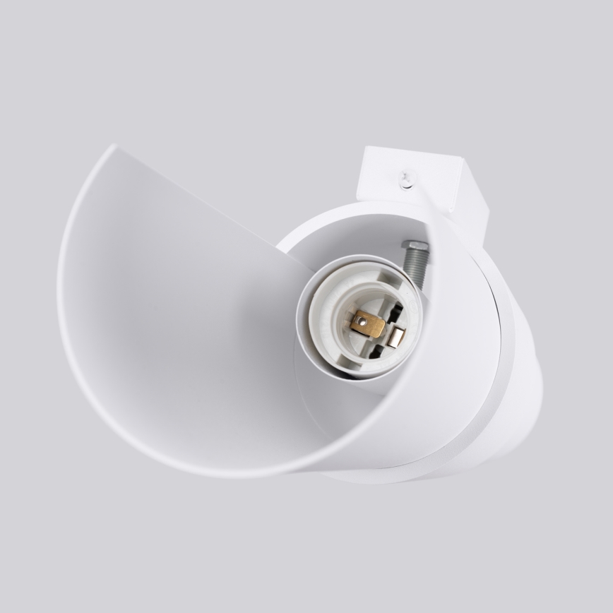 Væglampe FLASH 2xE27/15W/230V hvid
