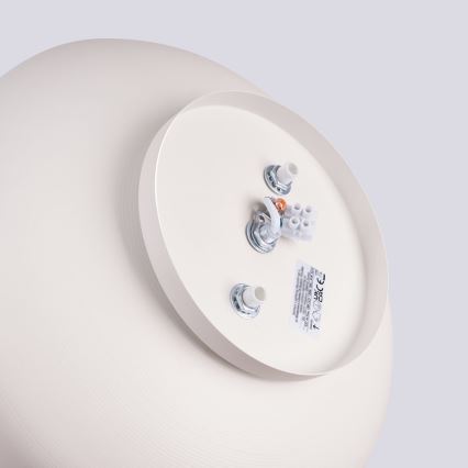 Loftlampe OMIQ 4xE27/15W/230V Ø 30 cm cremefarvet