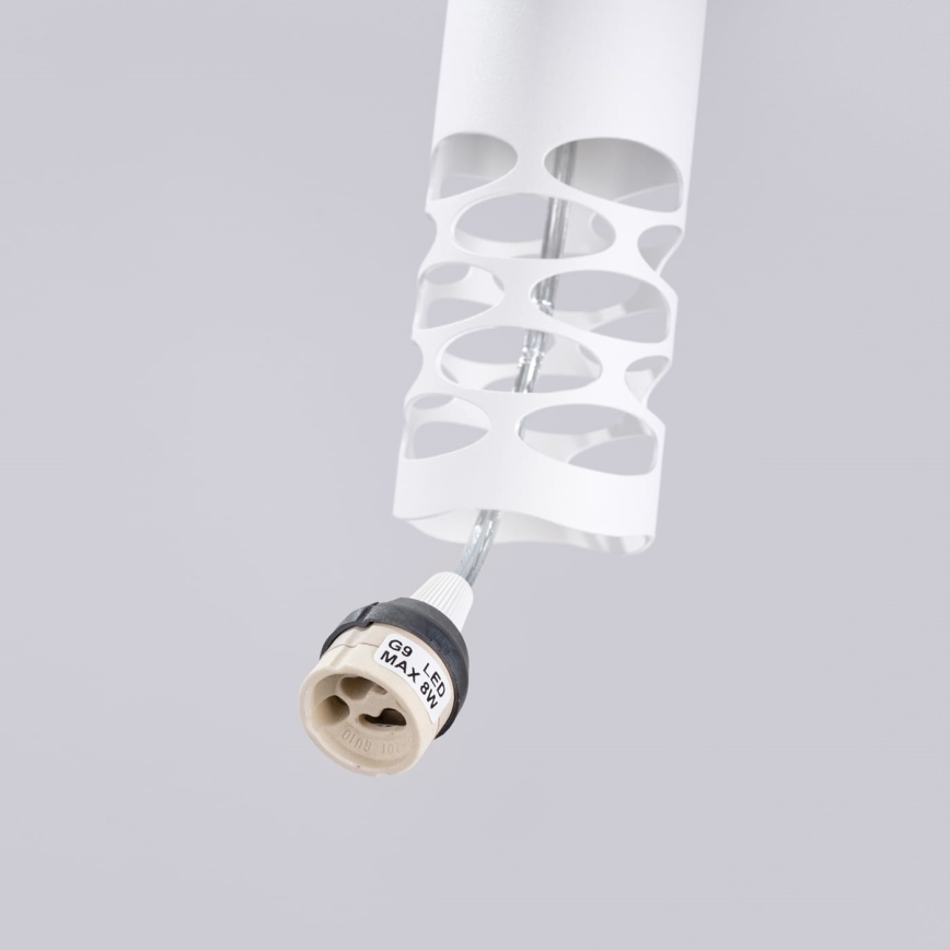 Pendel LIRO 2xGU10/10W/230V hvid