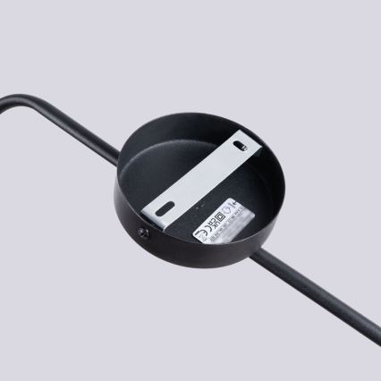 Væglampe NOX 1xE14/10W/230V sort