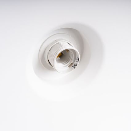 Pendel BILO 1xE27/15W/230V diameter 35 cm hvid