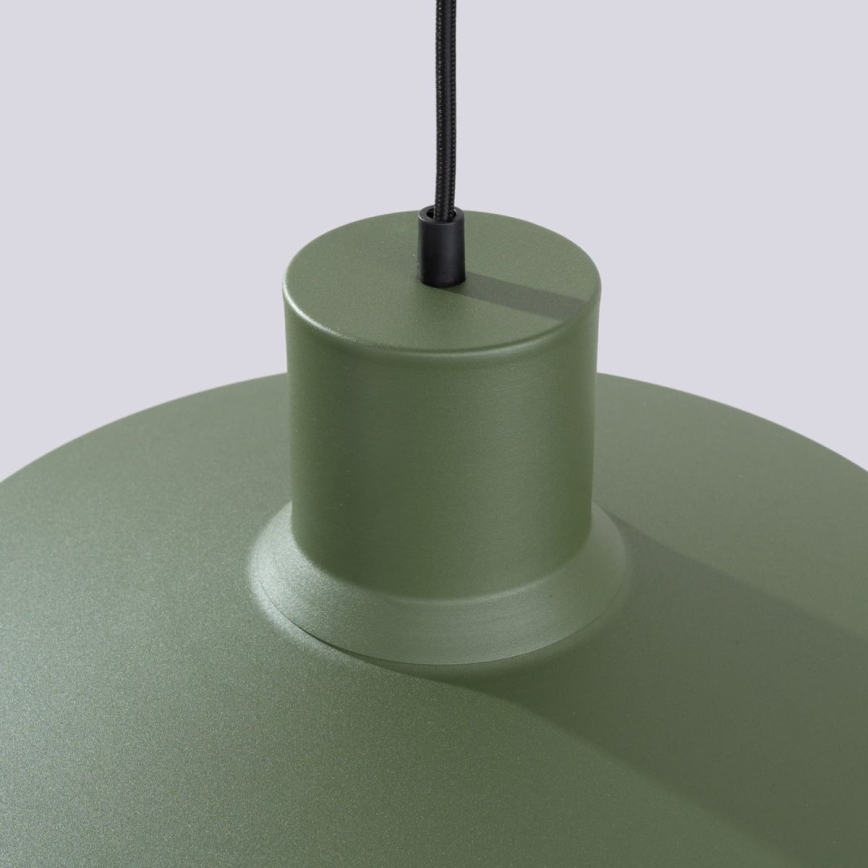 Pendel BILO 1xE27/15W/230V diameter 35 cm grøn