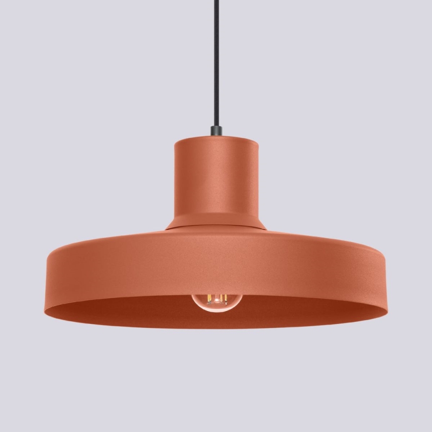 Pendel BILO 1xE27/15W/230V diameter 35 cm orange