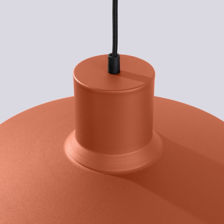 Pendel BILO 1xE27/15W/230V diameter 35 cm orange