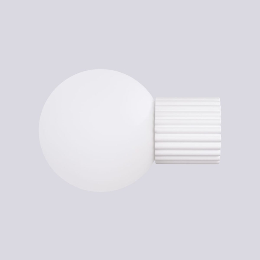 Væglampe til badeværelse HALO 1xG9/8W/230V diameter 12 cm IP44 hvid