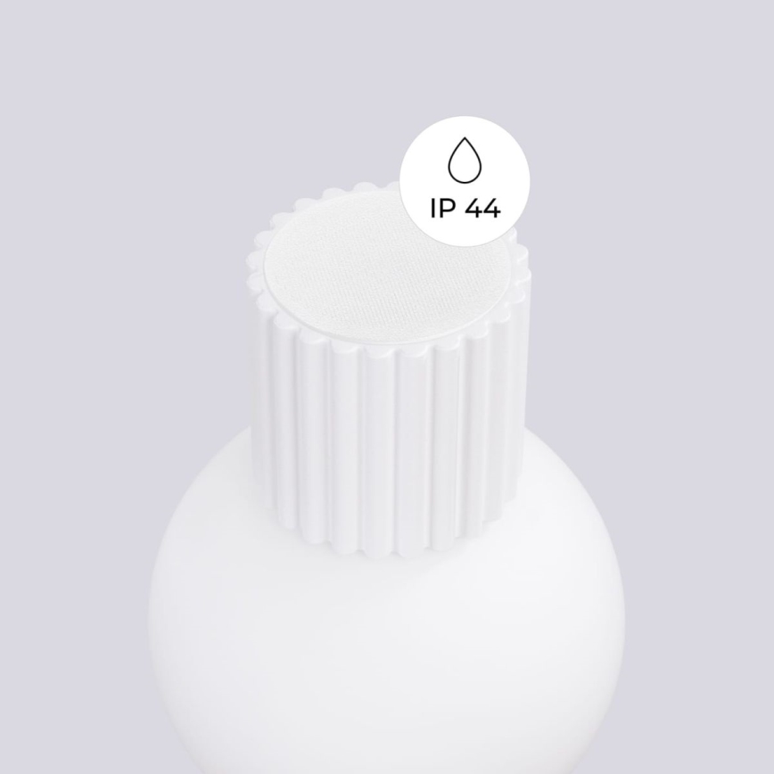 Væglampe til badeværelse HALO 1xG9/8W/230V diameter 12 cm IP44 hvid