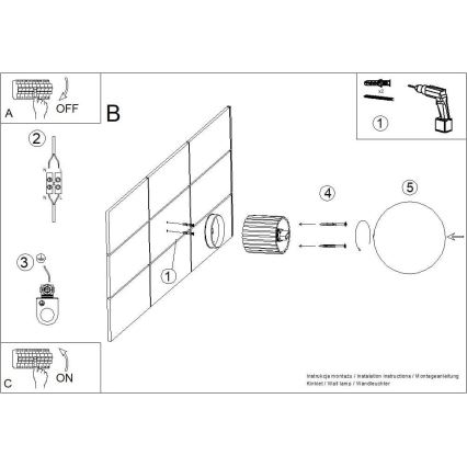 Væglampe til badeværelse HALO 1xG9/8W/230V diameter 12 cm IP44 hvid