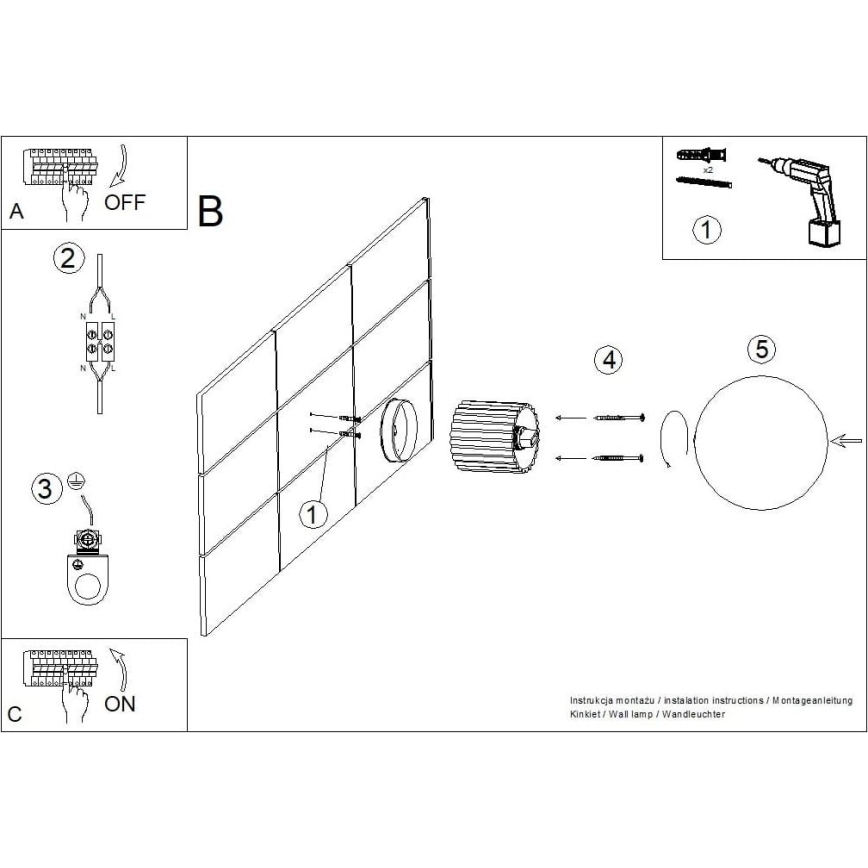 Væglampe til badeværelse HALO 1xG9/8W/230V diameter 12 cm IP44 hvid
