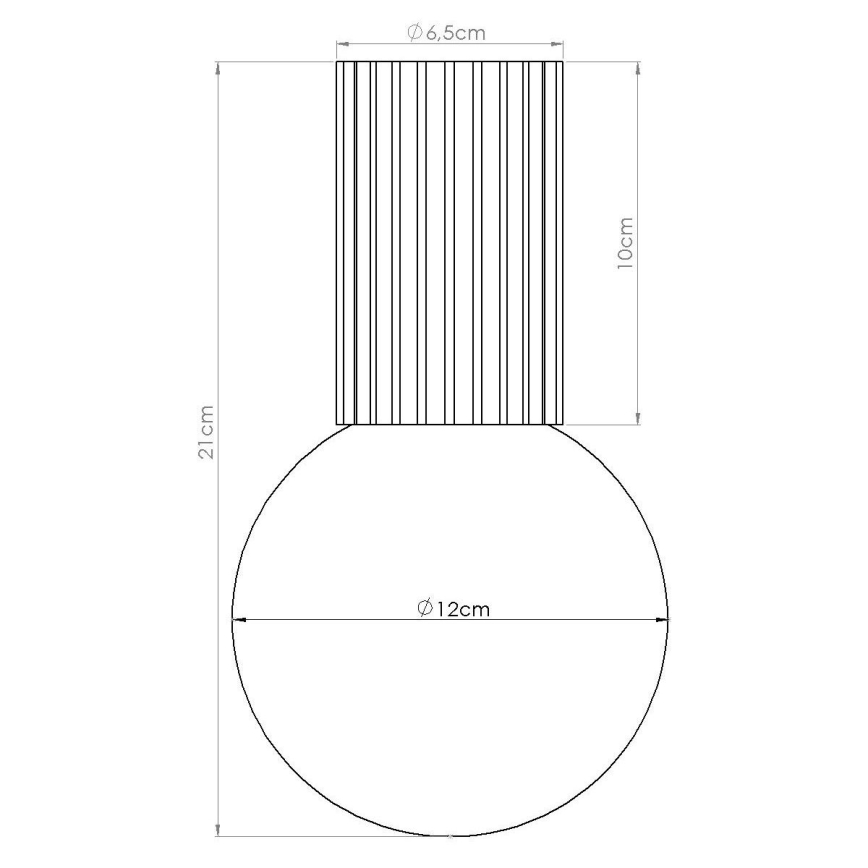 Loftlampe til badeværelse HALO 1xG9/8W/230V diameter 12 cm IP44 hvid