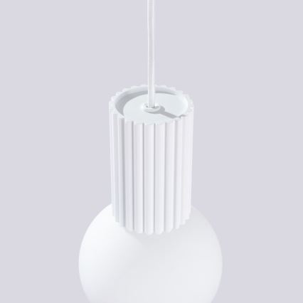 Pendel HALO 1xG9/8W/230V diameter 12 cm hvid