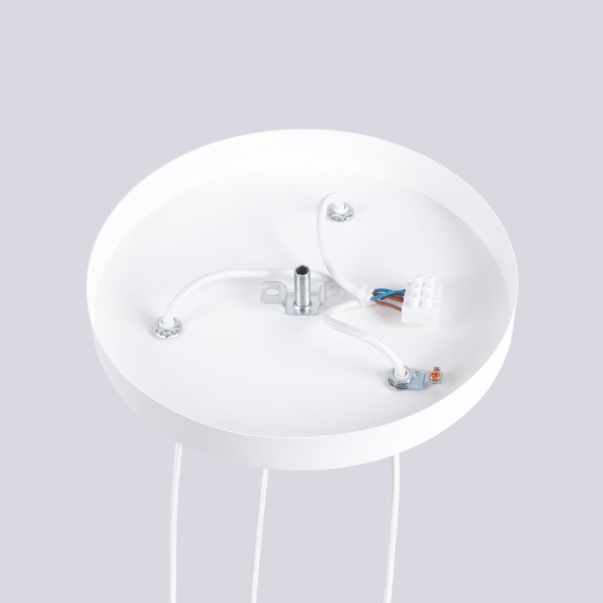 Pendel HALO 3xG9/8W/230V diameter 25 cm hvid