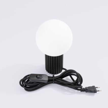 Bordlampe HALO 1xG9/8W/230V diameter 12 cm sort