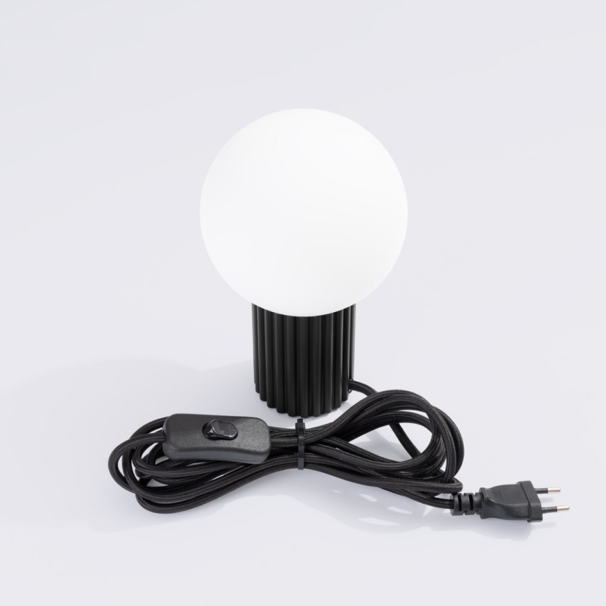 Bordlampe HALO 1xG9/8W/230V diameter 12 cm sort