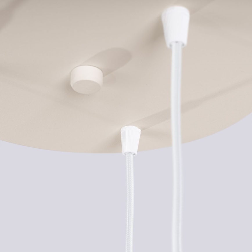 Pendel HALO 3xG9/8W/230V diameter 25 cm cremefarvet